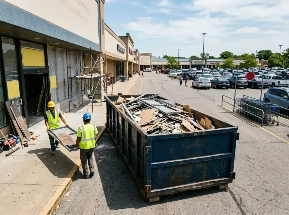 retail-store-renovation-debris-003 — frequently asked questions, Roll-off Dumpster Rentals in Spencer, OK